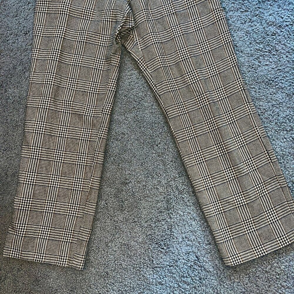 Vintage Michel Axel Paris Wool Plaid Pants - EU 50 - Classic Glen Plaid - VGUC - Picture 3 of 11